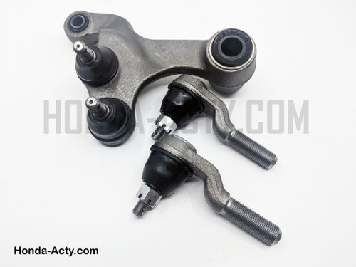 Steering Set - 3 Piece - Outer Tie Rods, Centre Steering Link - Honda Acty Truck HA3, HA4 Models - 1990-1999 Steering Set - 3 Piece - Outer Tie Rods, Centre Steering Link - Honda Acty Truck HA3, HA4 Models - 1990-1999