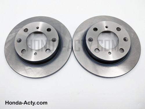 Brake Rotor Set - Front - Honda Acty Truck HA3, HA4 Models - 1990-1999 Brake Rotor Set - Front - Honda Acty Truck HA3, HA4 Models - 1990-1999