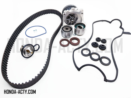 Timing Belt Kit - 8 Piece - Honda Acty Truck HA6, HA7 Models - 1999-2009 Timing Belt Kit - 8 Piece - Honda Acty Truck HA6, HA7 Models - 1999-2009