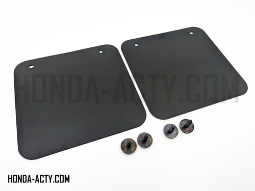 Mudguard Set - Rear - Honda Acty Truck HA6, HA7 Models - 1999-2009 Mudguard Set - Rear - Honda Acty Truck HA6, HA7 Models - 1999-2009