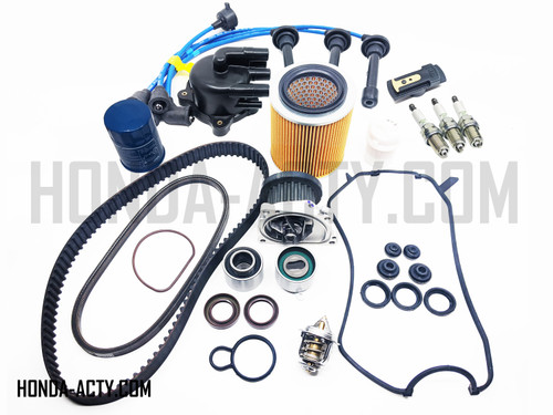 The Ultimate Timing Belt, Filter & Ignition Kit - 18 Piece - Honda Acty Truck HA3, HA4 Models - 1990-1999 The Ultimate Timing Belt, Filter & Ignition Kit - 18 Piece - Honda Acty Truck HA3, HA4 Models - 1990-1999