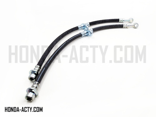 Front Brake Hose Set - Honda Acty Van HH3, HH4 Models - 1990-1999 Front Brake Hose Set - Honda Acty Van HH3, HH4 Models - 1990-1999