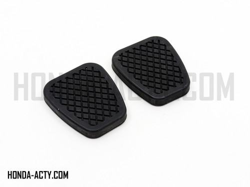 Brake & Clutch Pedal Rubber Pad Set - Honda Acty Truck HA6, HA7 Models - 1999-2009 Brake & Clutch Pedal Rubber Pad Set - Honda Acty Truck HA6, HA7 Models - 1999-2009
