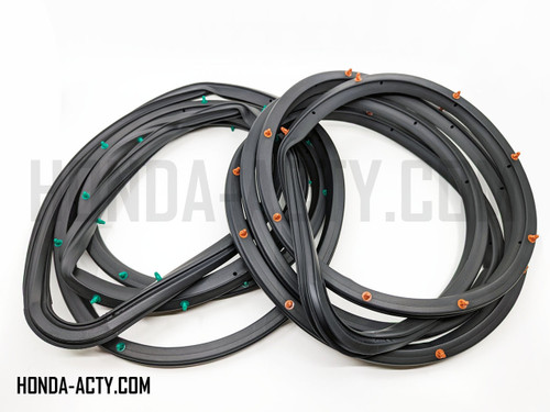 Weather Strip - Front Door, Set - Honda Acty Van HH5, HH6 Models - 1999-2019 Weather Strip - Front Door, Set - Honda Acty Van HH5, HH6 Models - 1999-2019