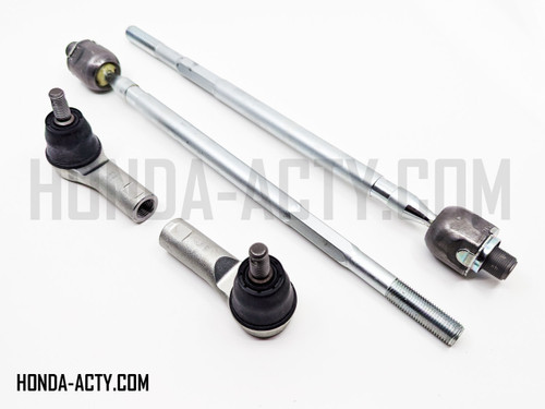 Inner & Outer Tie Rod End Set - Honda Vamos Van HM1, HM2 Models - 1999-2018 Inner & Outer Tie Rod End Set - Honda Vamos Van HM1, HM2 Models - 1999-2018
