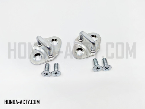Door Striker Set - Front Door - Honda Vamos Van HM1, HM2 Models - 1999-2018 Door Striker Set - Front Door - Honda Vamos Van HM1, HM2 Models - 1999-2018