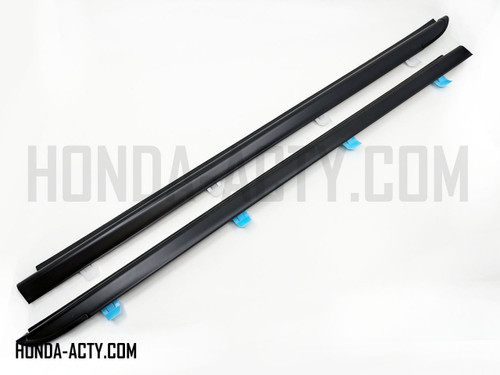 Molding - Front Door, Set - Honda Vamos Van HM1, HM2 Models - 1999-2018 Molding - Front Door, Set - Honda Vamos Van HM1, HM2 Models - 1999-2018