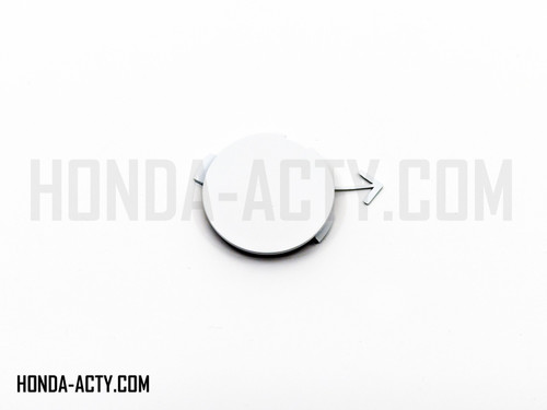 Bumper Plug - Front (White) - Honda Acty Truck HA6, HA7 Models - 1999-2009 Bumper Plug - Front (White) - Honda Acty Truck HA6, HA7 Models - 1999-2009