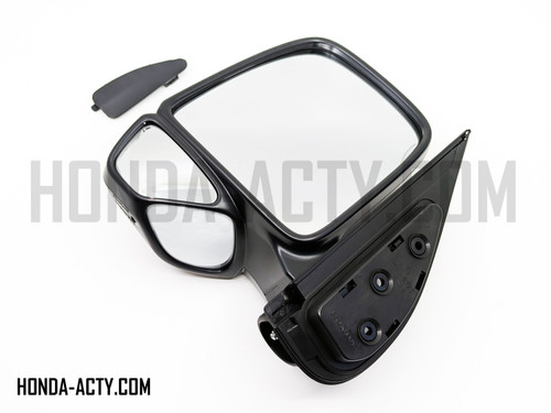 Mirror, Passenger Side - Door Exterior - Honda Vamos Van HM1, HM2 Models - 1999-2018 Mirror, Passenger Side - Door Exterior - Honda Vamos Van HM1, HM2 Models - 1999-2018