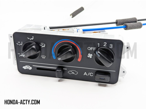 Climate Control Assembly (With AC) - Honda Acty Truck HA6, HA7 Models - 1999-2009 Climate Control Assembly (With AC) - Honda Acty Truck HA6, HA7 Models - 1999-2009