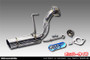 Wirus Win Popper Muffler - All Stainless Exhaust - Turbo Honda Vamos Van HM1, HM2 Models - 1999-2001