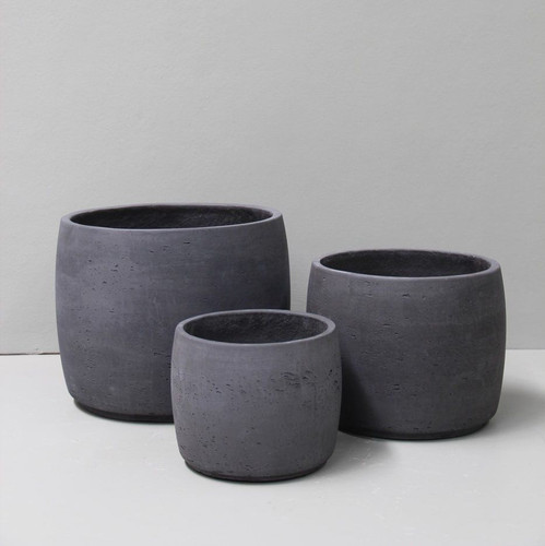 Modcrete Barrel Black Sml