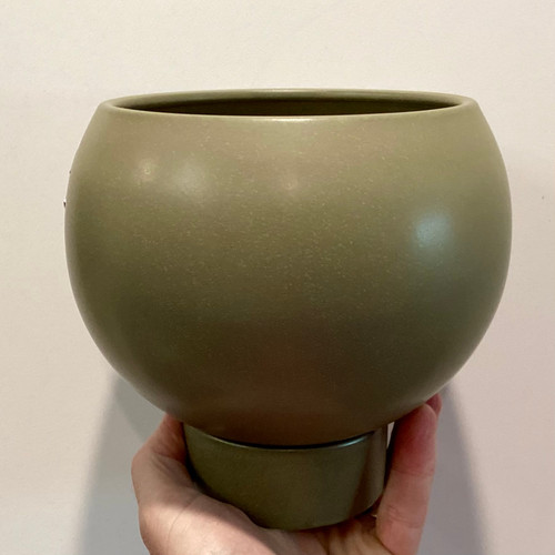 Orbit Planter Dark Green D12