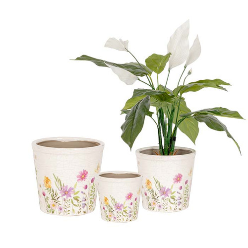 Tall Pot Wildflower Lrg D21