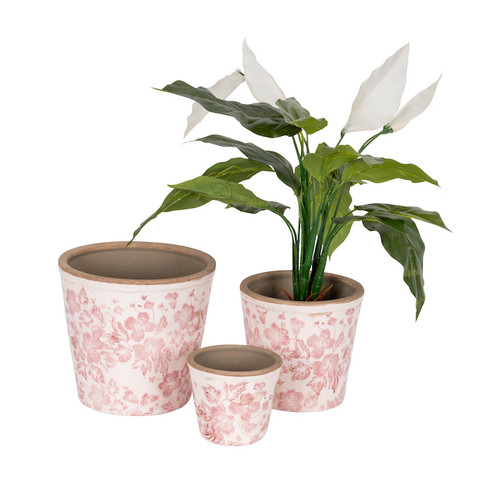 Tall Pot Red Lrg D21