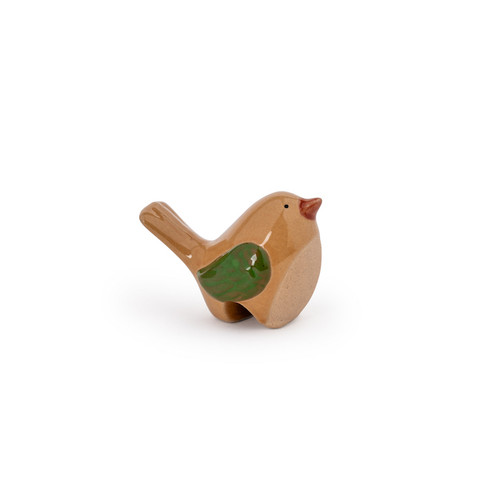Orange/Green Bird Pot Hanger