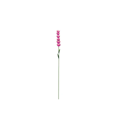 Delphinium Stem Metal Pink