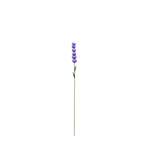 Delphinium Stem Metal Purple