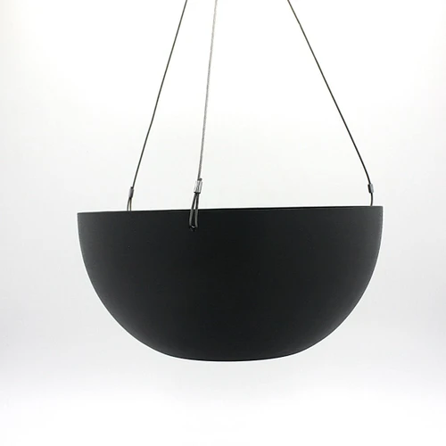Charlotte Hanging Pot Black