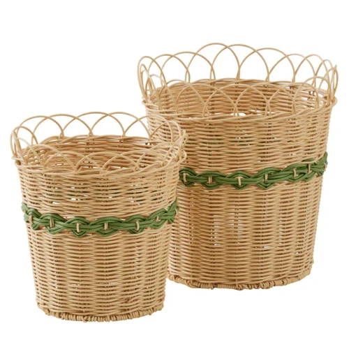 Bonita Woven Basket Round Lrg