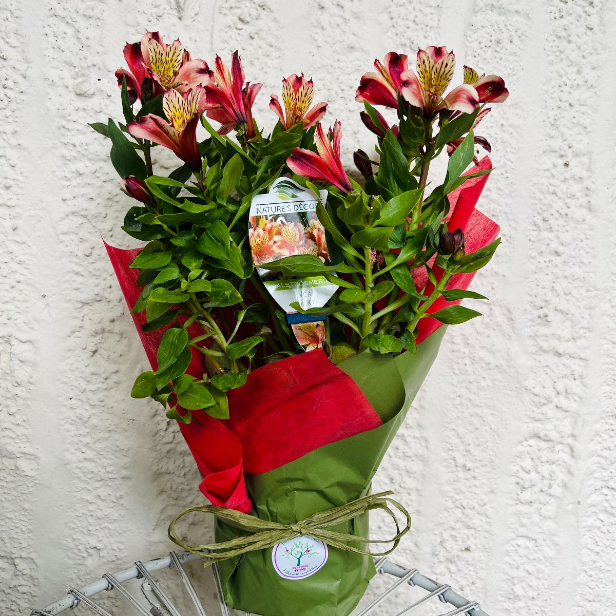 Wrapped Princess Lillies, Snack Cucs & Pretty Pollinators