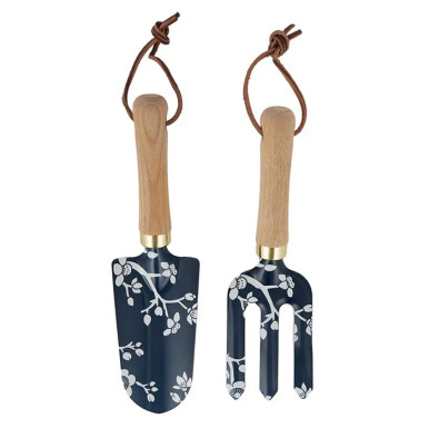 Blossy Blue Garden Tool 2pk - Botanical Creations