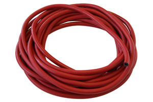 Rubber, 3-Prong HD Rubber (11 mm) - Red, sold per foot