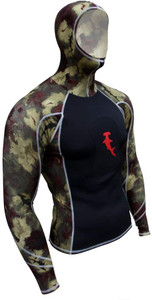 Ambush Rashguard, L/S, w/ HOOD, HH Camo, Green Ambush Rashguard, L/S, w/ HOOD, HH Camo, Green