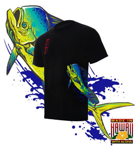 Katakana Mahi-Mahi, Black Katakana Mahi-Mahi, Black