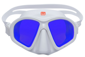 MV3 Mask, Apex Ultra Clear Amber Lens, White MV3 Mask, Apex Ultra Clear Amber Lens, White