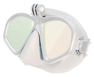 MV3 Action Mask, Apex Ultra Clear Mirror Lens, White MV3 Action Mask, Apex Ultra Clear Mirror Lens, White