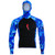 Ambush Rashguard, L/S, w/HOOD,  HH Camo, Blue Ambush Rashguard, L/S, w/HOOD,  HH Camo, Blue