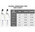 Kaudal Complete Fins - White Footpocket, White Blade with Blue Printout Kaudal Complete Fins - White Footpocket, White Blade with Blue Printout