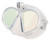 MV3 Action Mask, Apex Ultra Clear Mirror Lens, White MV3 Action Mask, Apex Ultra Clear Mirror Lens, White