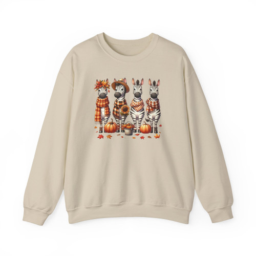 Zebras Ready for Fall Sweatshirt