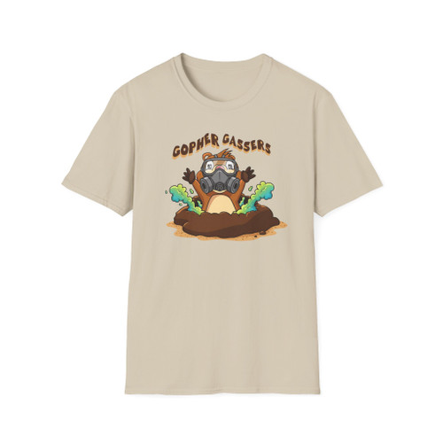 Gopher Gasser T-Shirt — Cute Gopher in Gas Mask Graphic Tee