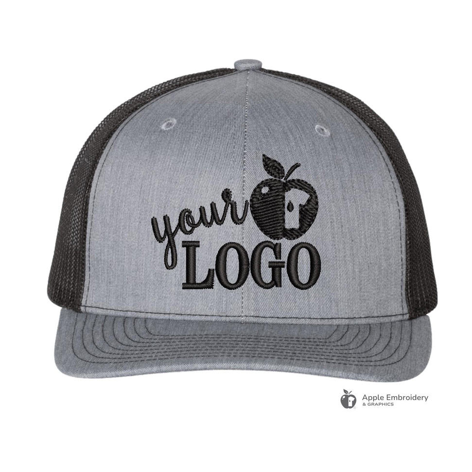 6 Pack Custom Embroidered LOGO Richardson Trucker Hats Baseball Caps
