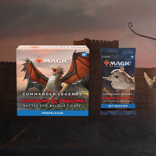 ***Preorder*** Magic Commander Legends: Battle for Baldur's Gate At Home Prerelease Combo ***Pick Up In Store Only*** ***Preorder*** Magic Commander Legends: Battle for Baldur's Gate At Home Prerelease Combo ***Pick Up In Store Only***