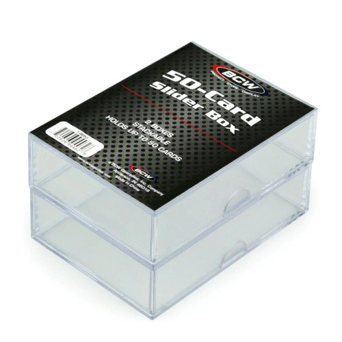 BCW Supplies: 2-Piece Slider Box 50ct