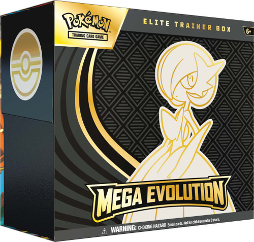 *Preorder* Mega Evolution Elite Trainer Box (Mega Gardevoir EX) *1 Per Customer. Pick Up Only* - 26 Sep 2025 *Preorder* Mega Evolution Elite Trainer Box (Mega Gardevoir EX) *1 Per Customer. Pick Up Only* - 26 Sep 2025