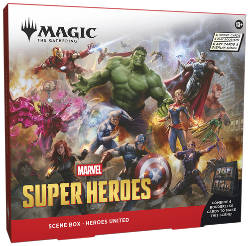 Marvel Super Heroes Scene Box