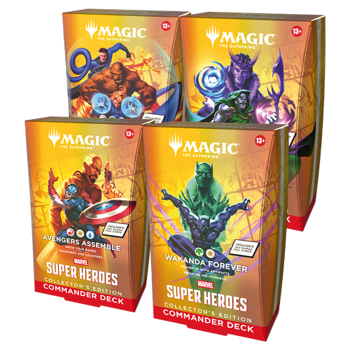 Marvel Super Heroes Commander Deck Collector's Edition