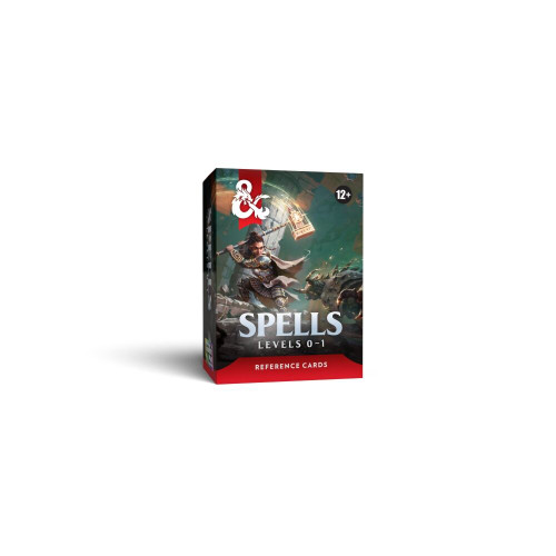 D&D Reference Cards - Spells: Levels 0-1