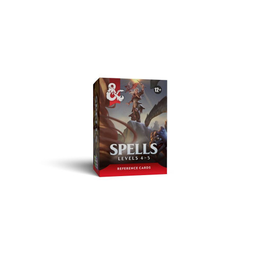D&D Reference Cards - Spells: Levels 4-5