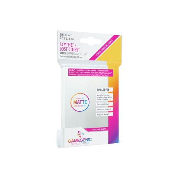 Gamegenic Scythe-Sized Card Sleeves (60ct)