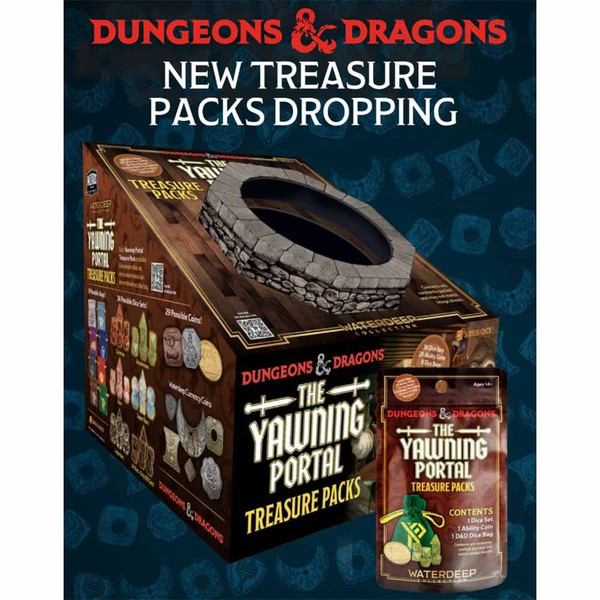 D&D Yawning Portal Treasure Packs Dice Set