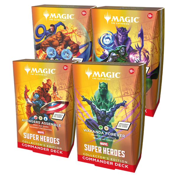 *Preorder. Pick Up Only* Marvel Super Heroes Collector Commander Deck - 19 June 2026