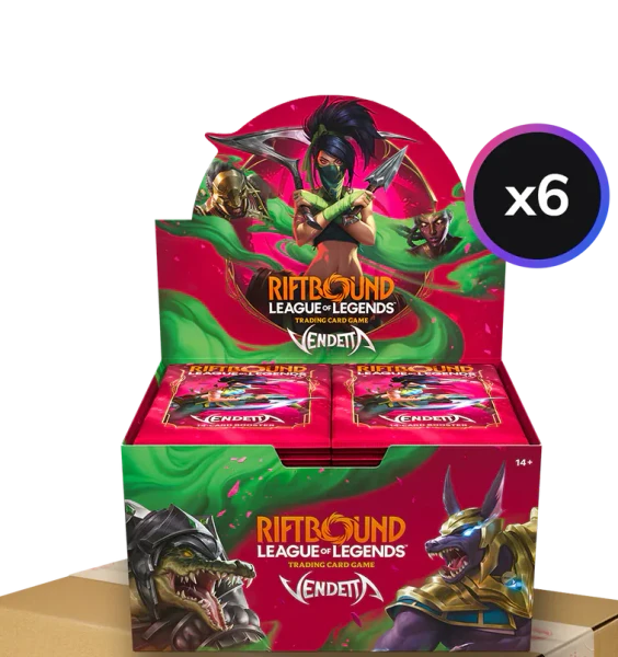 *Preorder* Riftbound Vendetta Booster Case *Max 1. Pick Up Only* - 31 July 2026