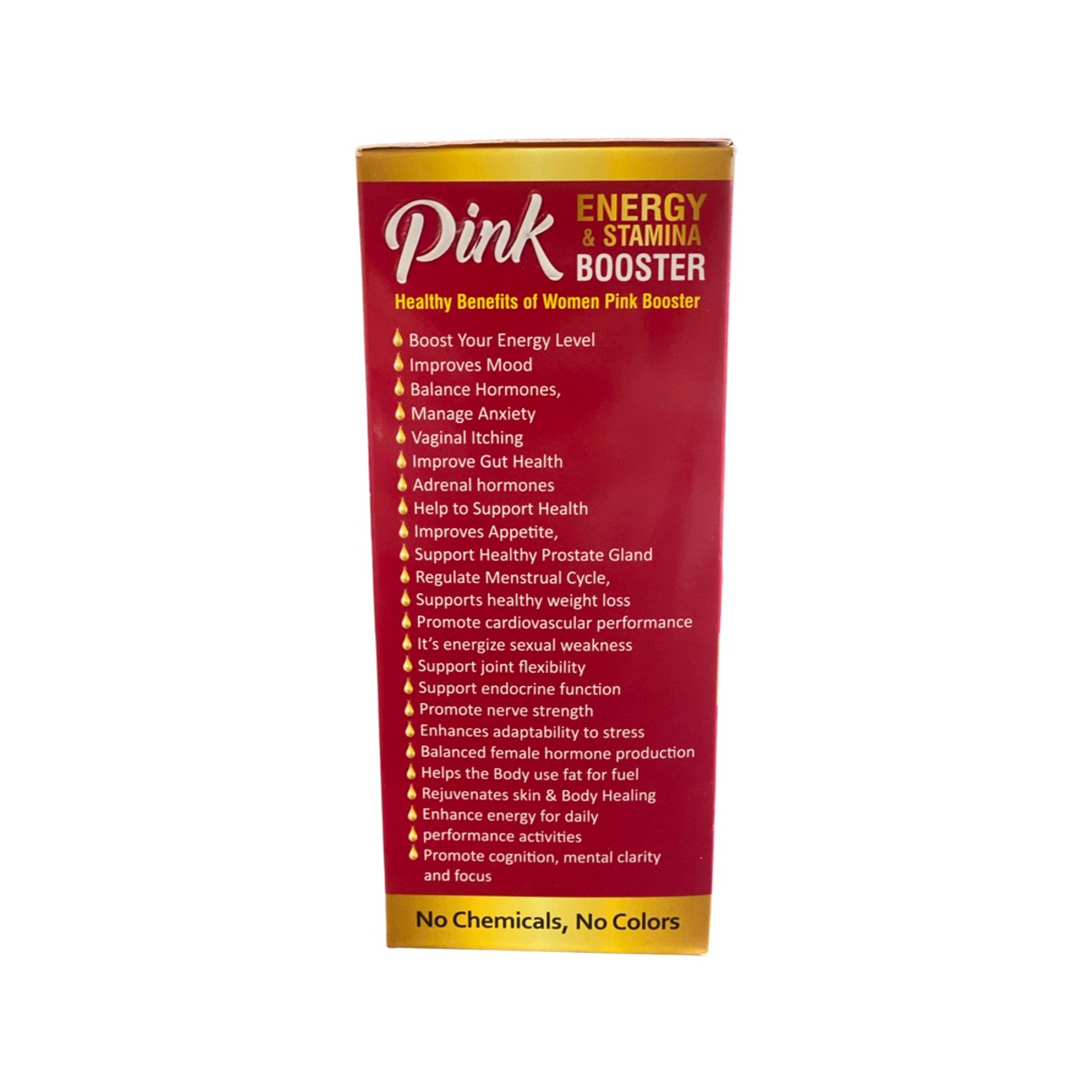 Pink Energy & Stamina Booster 8 Fl oz | Essential Palace
