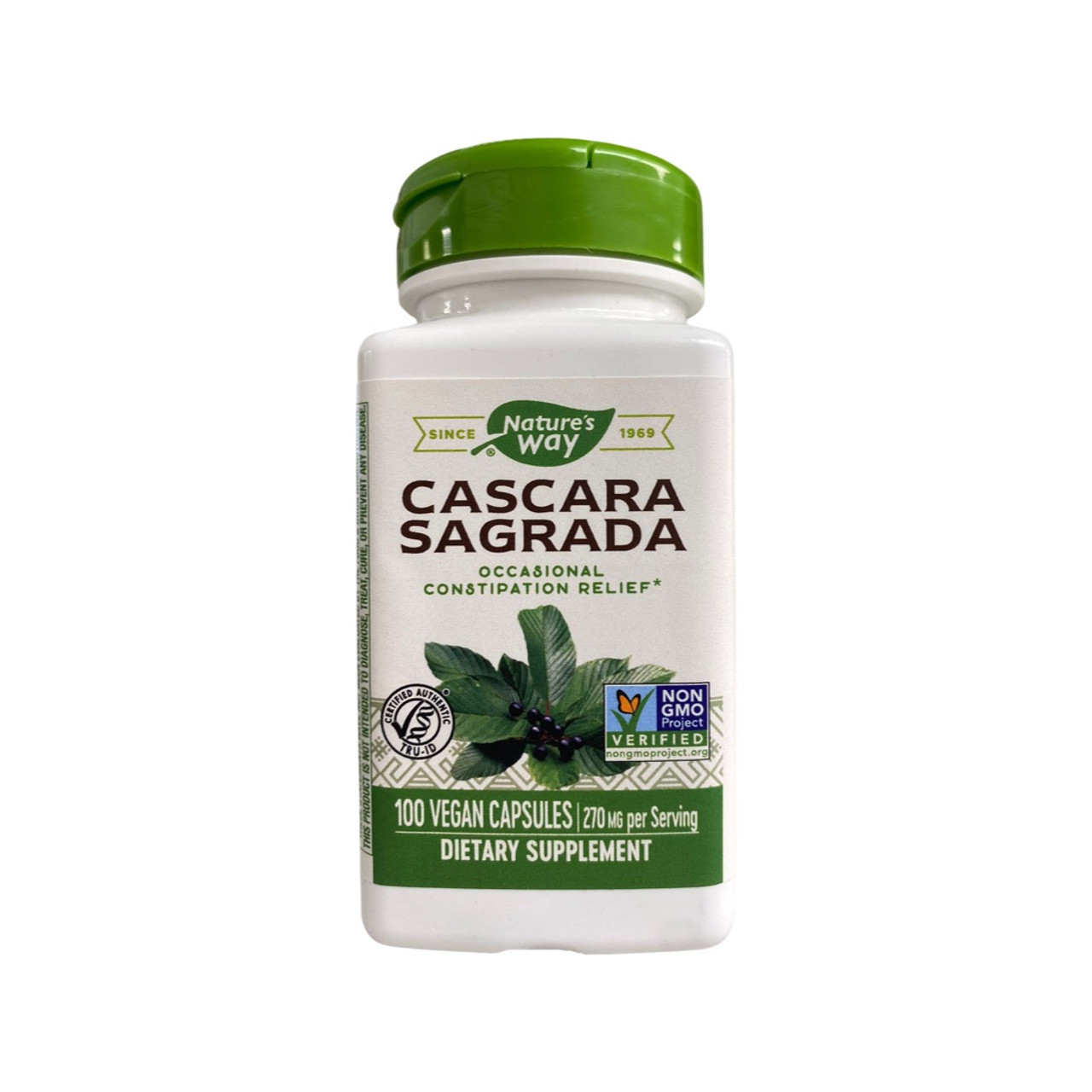 Nature’s Way Cascara Sagrada  - 100 Vegan Capsules